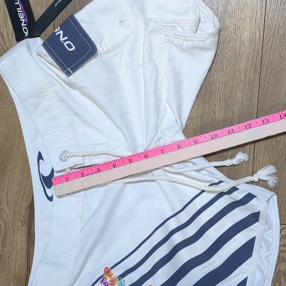 O'NEILL Boardshorts Floral Embroidered Swim Shorts Size 3 - Picture 8 of 10